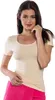 Damen T-Shirt Viskose Stretch – Slim Fit, Kurzarm, Produktbild-Vorschau 2