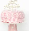 Oblique Unique Torten Kuchen Topper Aufsatz Just Married Produktbild-Vorschau 3