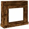 vidaXL Bordure de cheminée chêne fumé 100x30x87,5 cm Voir les images du produit 1