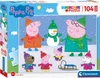 Clementoni Peppa Pig Supercolor 104 Maxi Puzzlespiel 104 Produktbild-Vorschau 6