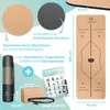 KESSER® Yogamatte Kork Inkl. Tragegurt Tasche & Yoga-Block Produktbild-Vorschau 7