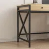 A close-up view of the leg and drawer of a desk. Náhľad obrázku produktu
