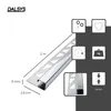 Dalsys Fliesenschiene Eckprofil Quadratprofil Edelstahl Produktbild-Vorschau 2