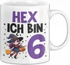 6. Geburtstag Tasse Geschenk Mädchen Geschenkidee 6Er Produktbild-Vorschau 1