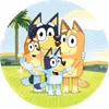 serie "Bluey" | 8 piatti di carta Ø 23cm Anteprima dell’immagine prodotto 1