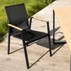 di volio 6er Set Gartenstühle Buti - Schwarz, Balkon- und Produktbild-Vorschau 2