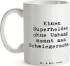 Mr. & Mrs. Panda Tasse Spruch Held Schwiegersohn - Weiß - Produktbild-Vorschau 3