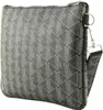 LACOSTE pochette  The Blend Clutch Monogram Noir Gris nero Anteprima dell’immagine prodotto 14