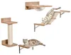 SUGIFT Katzen Kletterwand Set 4-teilig wandmontiert, Produktbild-Vorschau 3