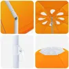 vidaXL Garten-Sonnenschirm 240 cm 170T Polyester Orange Produktbild-Vorschau 4