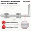 PremiumX 100cm Wandausleger SAT Halterung Aluminium Produktbild-Vorschau 3