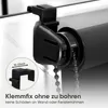 Verdunklungsrollo 80x220cm Schwarz Thermorollo Fensterrollo Produktbild-Vorschau 6