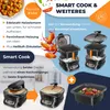 Marketing image for a KESSER Smart Cook multi-cooker, showcasing its features and accessories. Produktbild-Vorschau