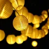 Solar Lichterkette Lampion Außen 6 Meter 30 LED Laternen 2 Produktbild-Vorschau 2