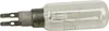 A close-up studio shot of a clear glass light bulb with metal connectors. Anteprima dell’immagine prodotto