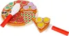Legno Pizza Puzzle Tagliare Accessori Coltello Velcro Anteprima dell’immagine prodotto 6