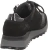 A black women's sneaker with a thick gray sole, shown from the side and back. Náhled obrázku produktu