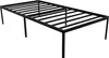 Metallbett RUKIM - Metall Schwarz 100x200x41 cm | Bett Produktbild-Vorschau 1