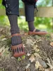 Kuhmaulschuhe / Renaissance Schuhe braun-schwarz "Caspar" Produktbild-Vorschau 11