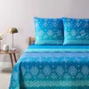 Bassetti Baumwoll-Tagesdecke KERALA Farbe B1 BLAU Größe Produktbild-Vorschau 2