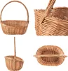 Creative Home Naturlig Oval Einkaufskorb Weidenkorb Produktbild-Vorschau 7