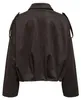 Only ONLMOON-STINA FAUX SUEDE BOMBER PNT Chocolate Tor XL Produktbild-Vorschau 2