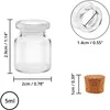 Belle Vous Glas mit Korkdeckel Glasflaschen (100 Stk) – 5ml Produktbild-Vorschau 9