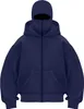 ASKSA Balaclava Zip Hoodie Herren Damen Einfarbig Produktbild-Vorschau 1