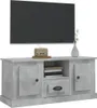 vidaXL TV-kast, betonkleur, 100x35,5x45 cm, houtvezelplaat Productafbeelding-voorbeeld 4
