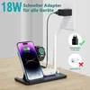 Ladestation - 4 in 1 Kabelloses Ladegerät für iPhone, Apple Produktbild-Vorschau 5