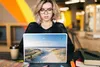 MuchoWow® Laptop Aufkleber Sticker Cover Düne - Möwe - Produktbild-Vorschau 5