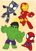 Wandtattoo - Spidey and His Amazing Friends Power Group - Produktbild-Vorschau 2
