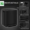 Poubelle HOMCOM 2 x 25 L avec couvercle, pédale et seau Voir les images du produit 7