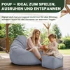 Dreamroots Bean Bag, Puff 90x90x100 cm, pouf con Anteprima dell’immagine prodotto 7