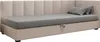 Jednolůžková postel 90x195 MANKA PLUS 1 - světle šedá / Náhled obrázku produktu 2