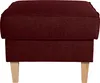 Max Winzer Hocker Lorris - Flachgewebe rot - Maße: 53 x 53 Produktbild-Vorschau 3