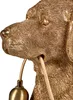 BELIANI Tischlampe Gold Kunstharz Hund Tierform Glamouröser Produktbild-Vorschau 7