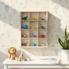 Dřevěná sběratelská vitrína Creative Deco 12 přihrádek 35 x Náhled obrázku produktu 4