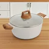 Marmortopf 28 cm mit Deckel Bergner BG-30643 Naturally Produktbild-Vorschau 5
