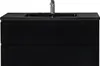 Mobile da bagno Angela 100cm Nero Opaco con Lavello Nero - Anteprima dell’immagine prodotto 4