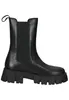 Lazamani Stiefelette Stiefelette Leder/Textil Produktbild-Vorschau 3