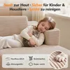 COMHOMA Ecksofa mit Schlaffunktion, 228cm Corduroy Produktbild-Vorschau 2