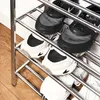 QUVIO Schuhregal - Schuhbank - Schuhregal Flur - 5 Fächer - Produktbild-Vorschau 6