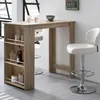 FineBuy Bartisch Stehtisch Bartresen Tisch Bistrotisch Produktbild-Vorschau 1
