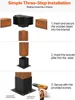 Kit staffe per pergola 4x4 pollici Staffe interne 3,5x3,5 a Anteprima dell’immagine prodotto 6