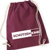 Huuraa Turnbeutel Schützenkind Modern 12 Liter Burgundy Produktbild-Vorschau 1