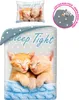 HALANTEX Bavlnené prestieradlá vo vrecku Kittens, 140/200, Náhľad obrázku produktu 2