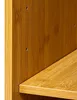 Armoire de toilette étroite en bambou SICELA, 30 x 19 x 120 Voir les images du produit 16