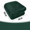 Kuscheldecke 160x200 Cm Grün – Große Warme Mikrofaser Produktbild-Vorschau 5