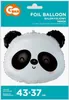 Panda Folienballon 43x37 cm (Kopf) Produktbild-Vorschau 4